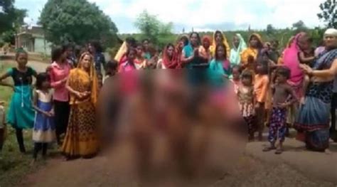 indian nude teen girls|Madhya Pradesh: Minor girls paraded naked in India rain ritual